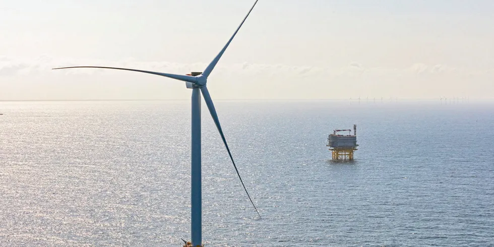 HKN is flowing power from the North Sea.