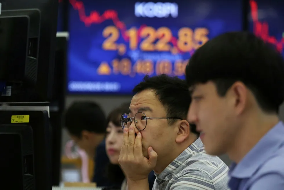 Concern: prices dipped in early trade on Wednesday on worries US fuel demand may not recover quickly