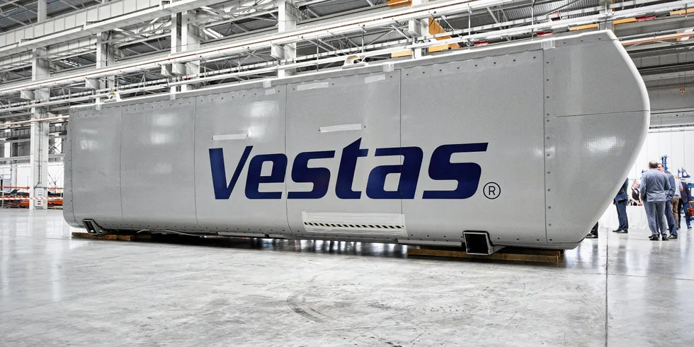 Vestas' nacelle facility in Russia.