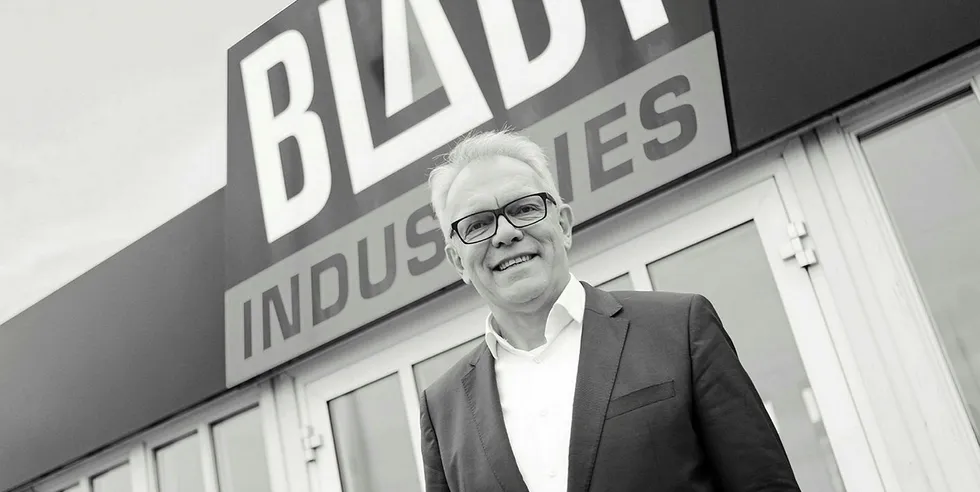 Bladt Industries CEO Klaus Steen Mortensen.