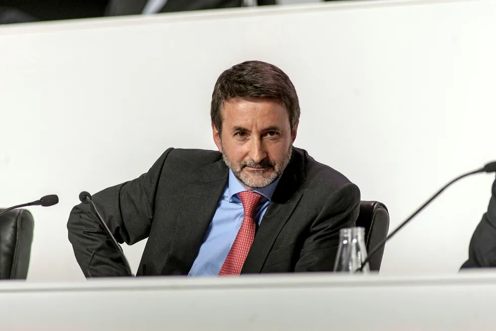 Cleaner biofuel: Repsol, headed by chief executive Josu Jon Imaz, is pioneering the production of sustainable aviation fuel in Spain