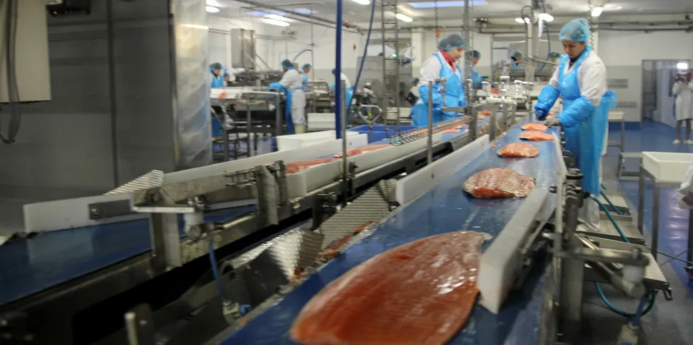 Chinese authorities are coming to Norwegian processing plants... via video.