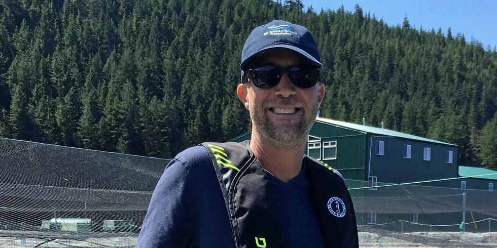 John Paul Fraser is the executive director of BC Salmon Farmers Association.