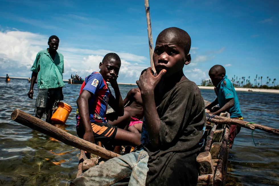 Fearful: fishermen In Cabo Delgado have stopped going out to sea to avoid being attacked