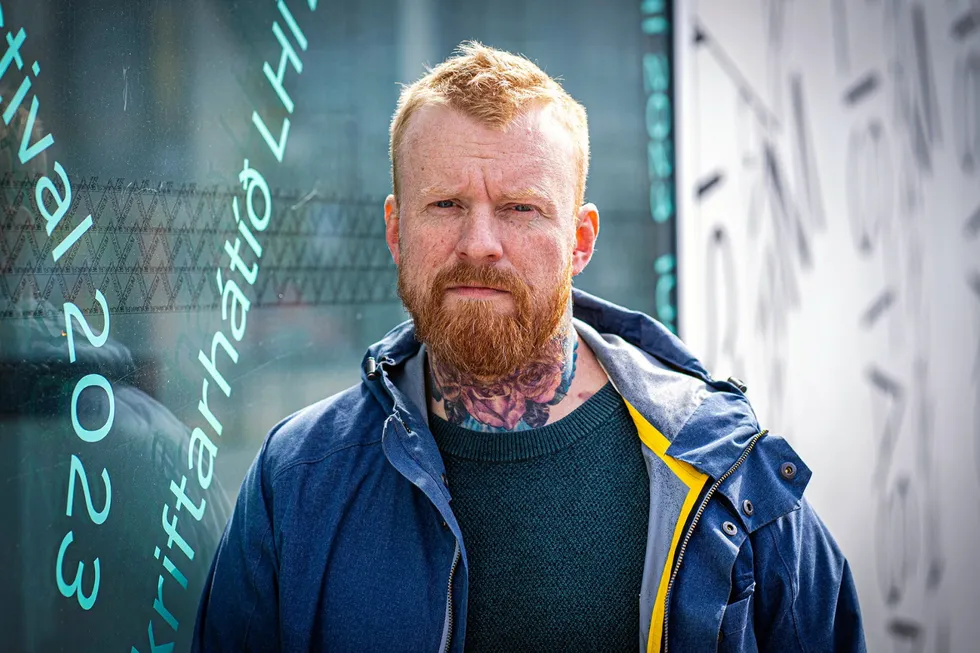 Icelandic artist Odee Eysteinn Fridriksson