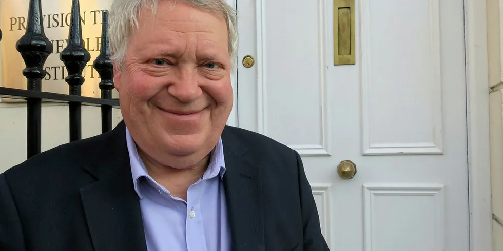 Andrew Kuyk outside his London headquarters.