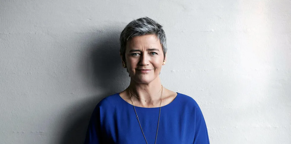 Margrethe Vestager, European Commission executive vice-president in charge of competition policy.