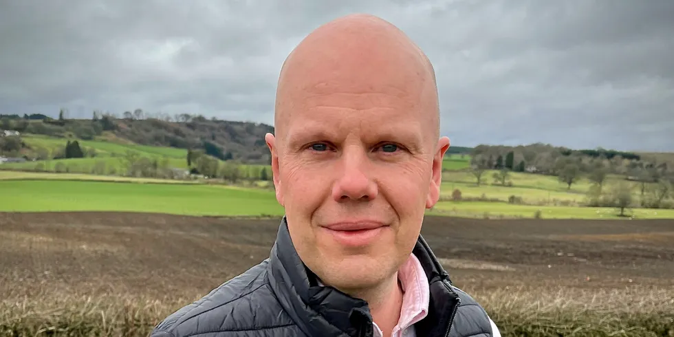 From April 3, James Deverill will head up the salmon farmer.