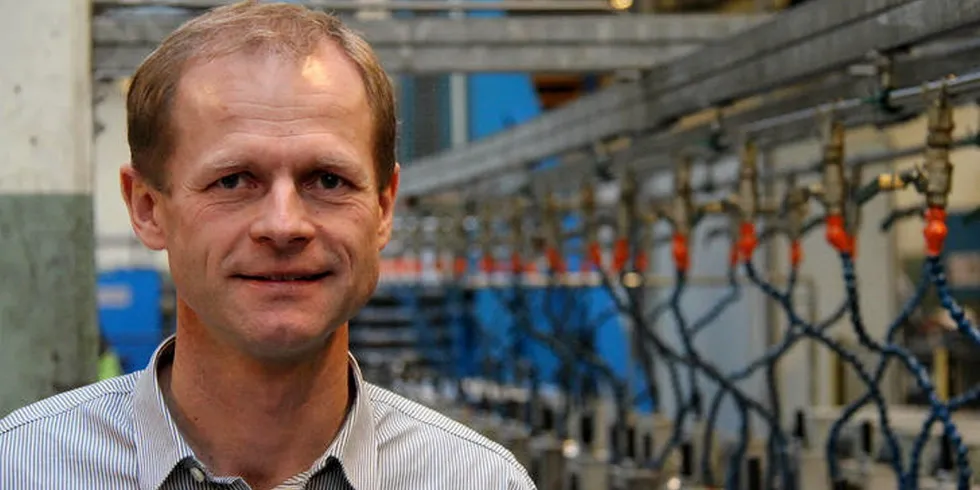 Geir Austigard, CEO of Moreld. The group is targeting major growth in offshore aquaculture in the coming years.