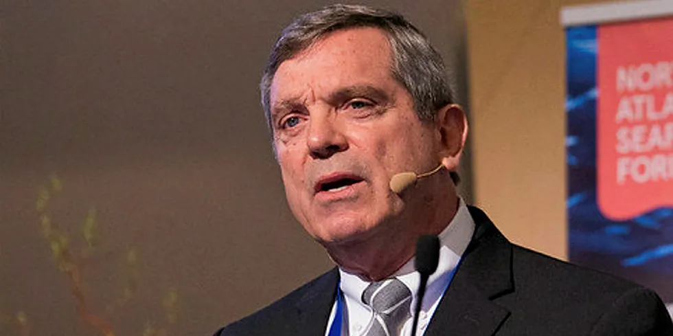 George Chamberlain, president of Global Aquaculture Alliance.