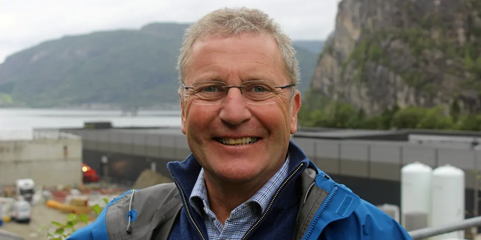 Grieg Seafood CEO Andreas Kvame.