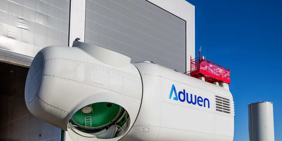The Adwen AD 8-180 nacelle