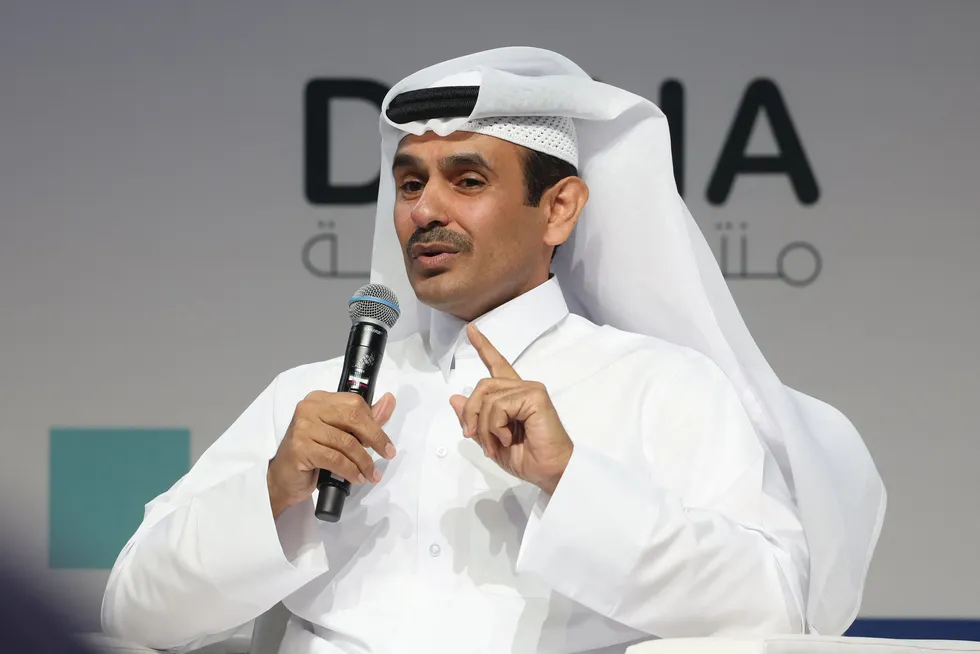 QatarEnergy chief executive, Saad Sherida Al Kaabi.