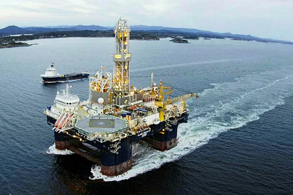 Set to Barents probe: the semisub Island Innovator