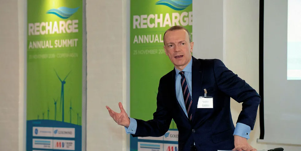 WindEurope chief executive Giles Dickson