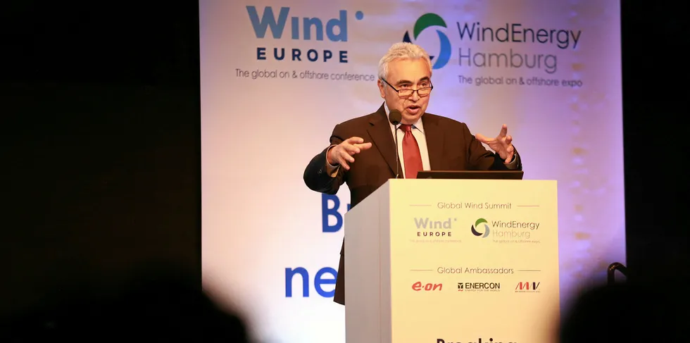 The IEA's Fatih Birol.