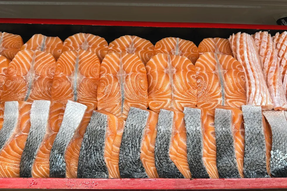 A slightly better week for those with salmon to sell.