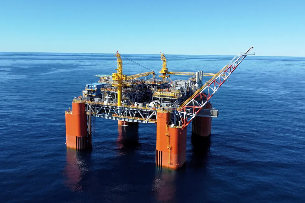 Major success: the King’s Quay floating production system in the US Gulf of Mexico has achieved 97% uptime