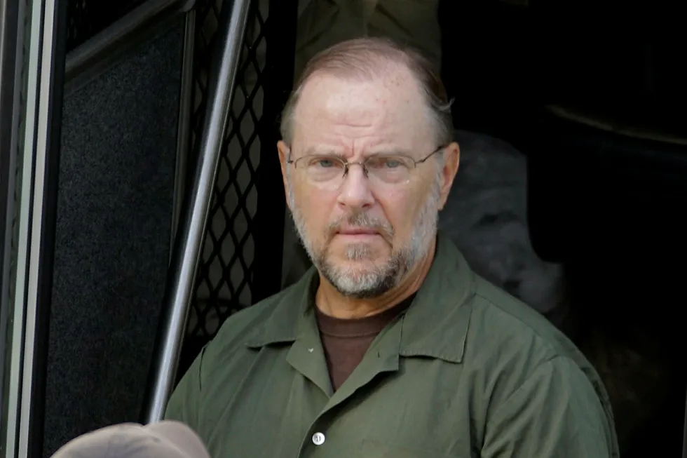 Released: Former Enron CEO Jeffrey Skilling arrives at the Bob Casey Federal Courthouse in Houston in 2013