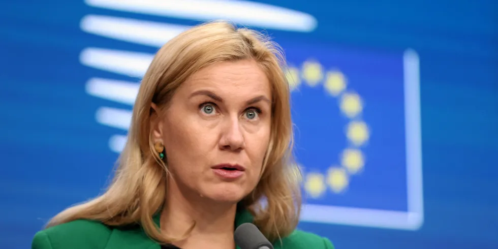 Kadri Simson, European Commissioner for Energy.