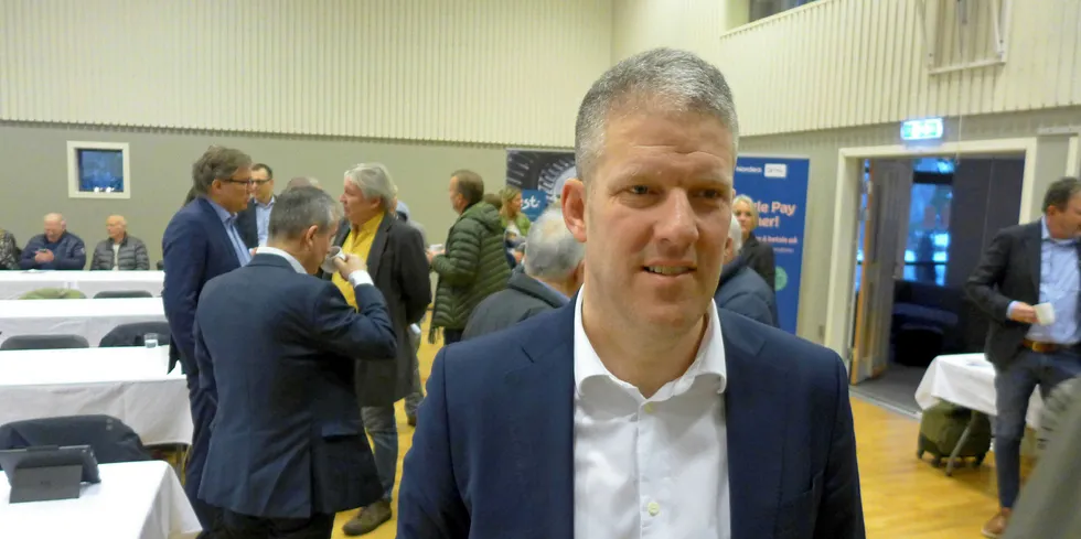 Looking like lower salmon prices: Finn Arne Egeness, seafood analyst at Nordea.
