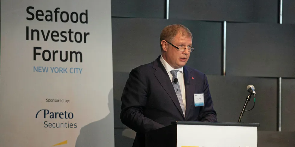 Andrey Teterkin, general director of the Russian Fishery Company.