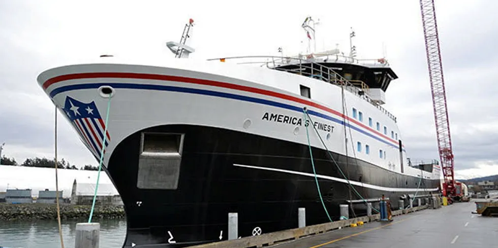 Fishermen's Finest told the court it cost 'more than $70 million' to build C/P America's Finest.