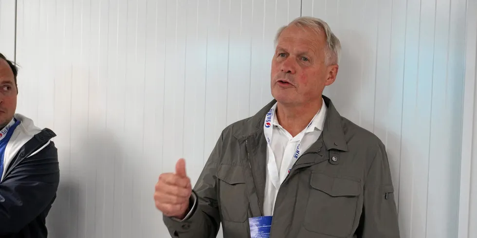 Gustav Witzoe is chairman and founder of SalMar.