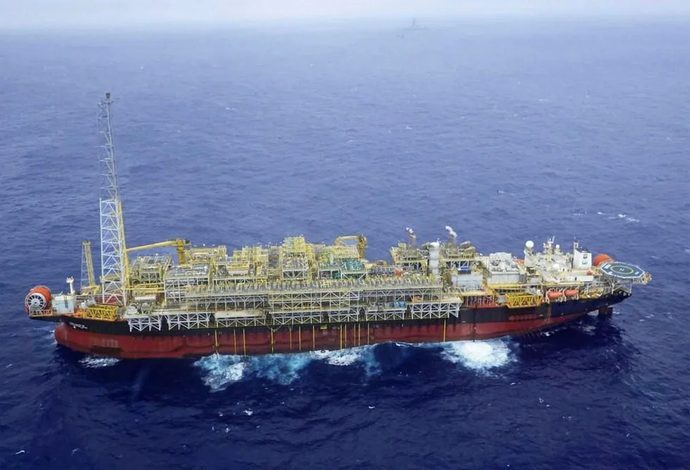 Future demand: the Cidade de Mangaratiba FPSO is one of Modec's 10 units operating off Brazil