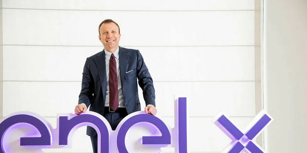 Enel X CEO Francesco Venturini is looking beyond the horizon.