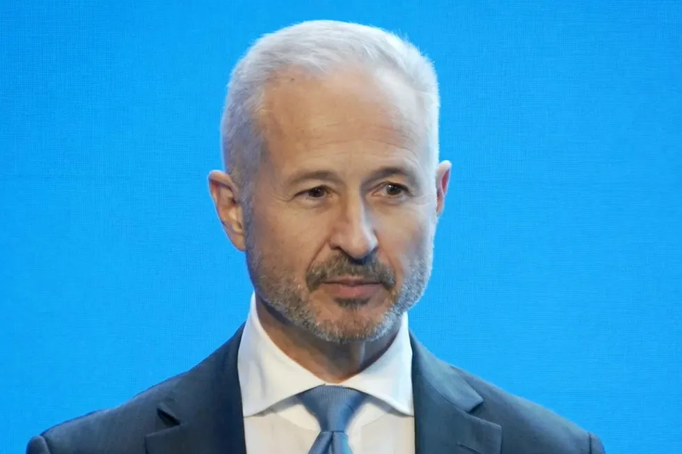 OMV chief executive Alfred Stern.