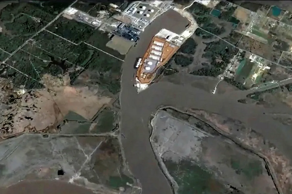 Rendering of LNG Ltd’s proposed Magnolia project in Lousiana