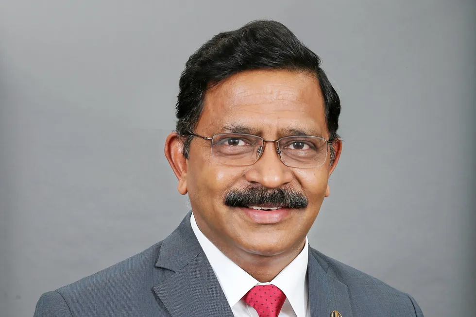 Pankaj Kumar, director of production, at ONGC.