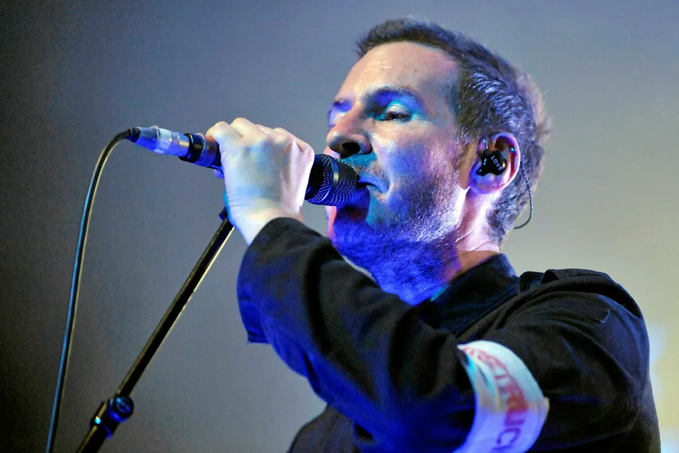 Centre stage: Massive Attack's Robert Del Naja
