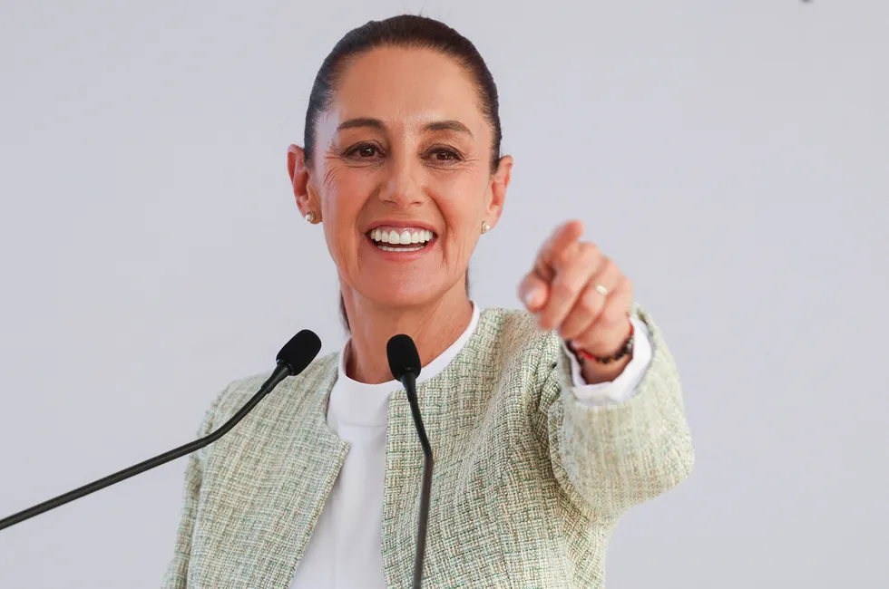 Mexico's President Claudia Sheinbaum