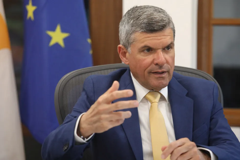 Response: Cyprus' Minister of Energy, Commerce & Industry George Papanastasiou.