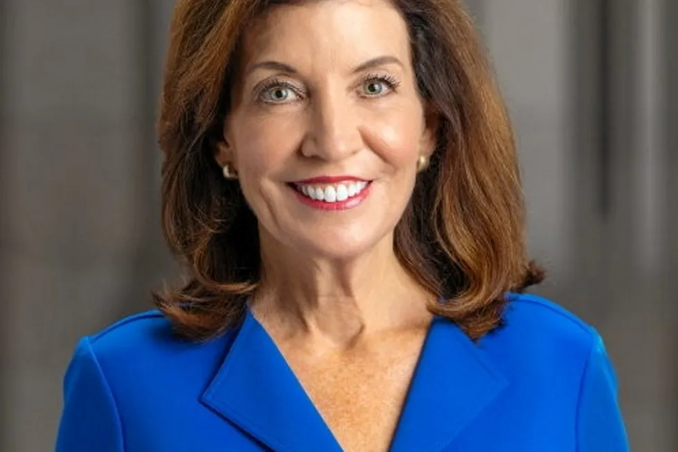 . New York Governor Kathy Hochul.