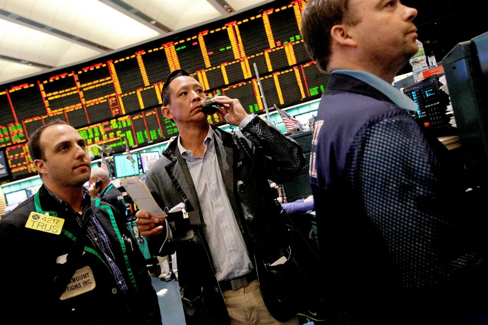 Relaxed: oil eased along with investor concern over supply disruptions on Tuesday