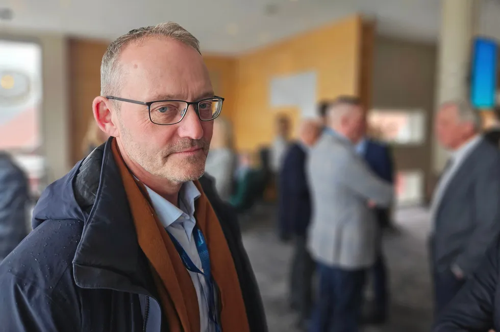 Knut Helge Vestre, CEO of Coldwater Prawns in Norway.