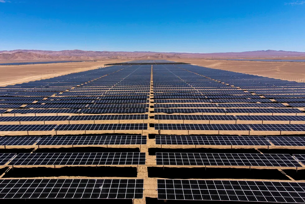 Developer Grenergy plans to pair 2GW of solar capacity with 11GWh of battery storage at its vast Oasis de Atacama project.