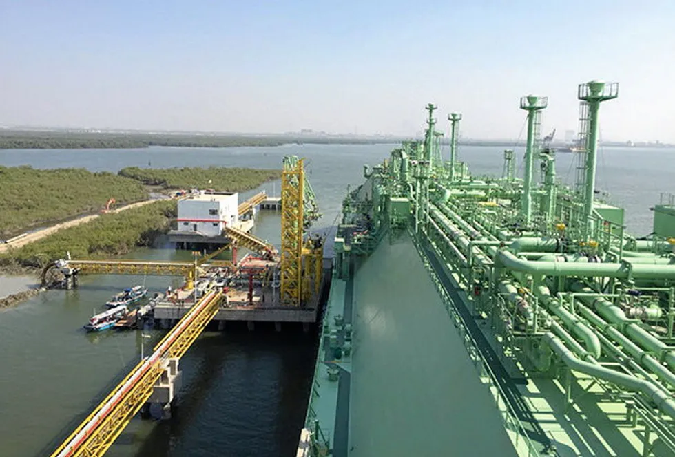 Energy hungry: Pakistan relies on liquefied natural gas imports to help bridge the burgeoning supply demand gap