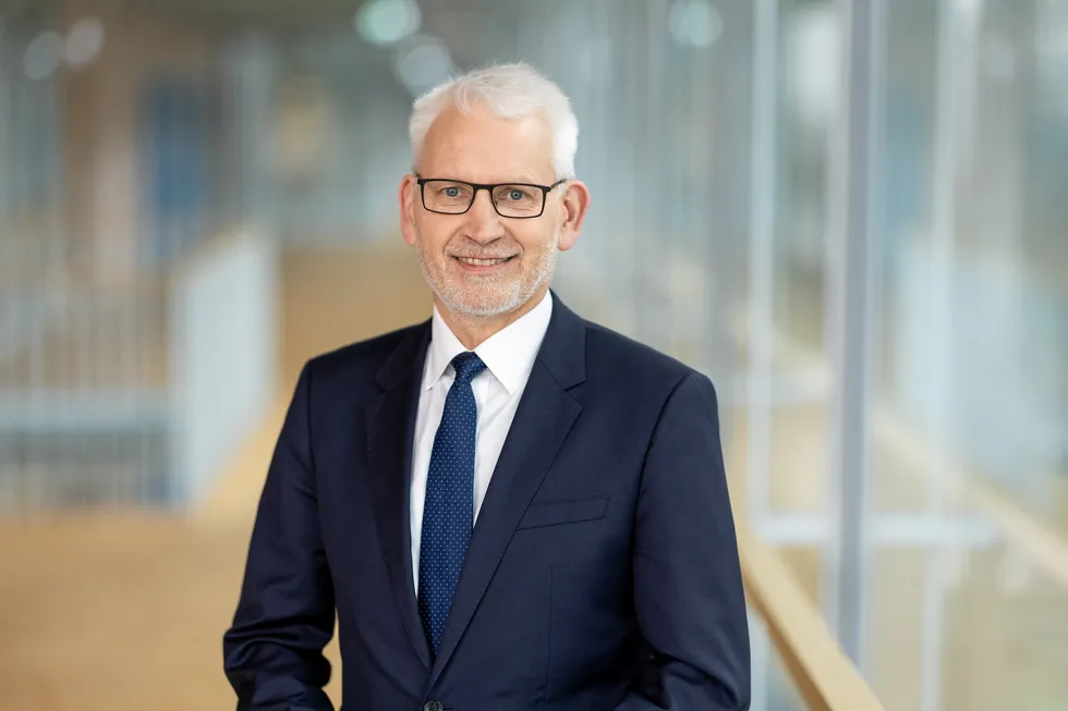 LNG fine: Uniper chief executive Michael Lewis.
