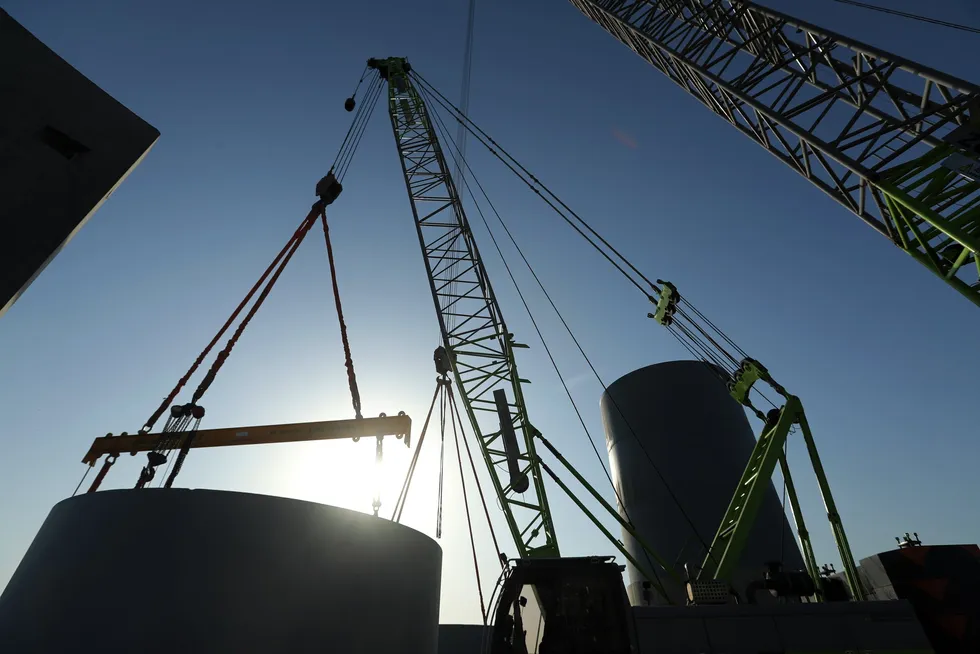 The incident, for which Goldwind is not cited as bearing any responsibility, is likely to focus wider attention on safety at Chinese wind projects such as the one seen here.