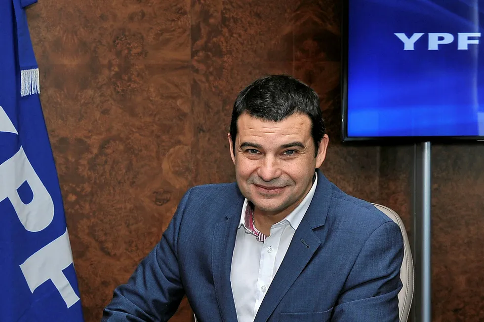 Targets: Vista chief executive Miguel Galuccio