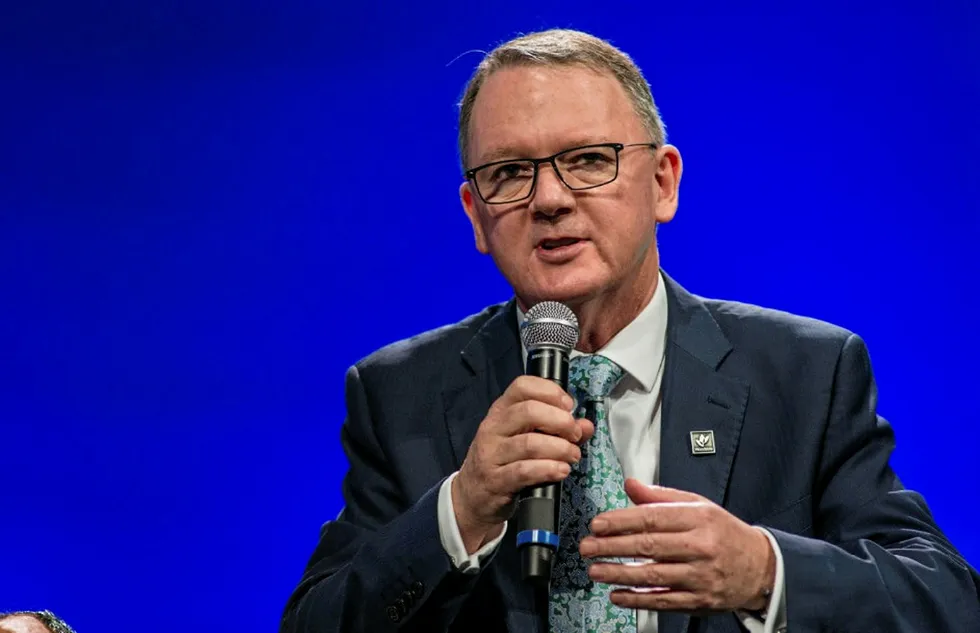Peter Coleman: chief executive of Woodside Petroleum