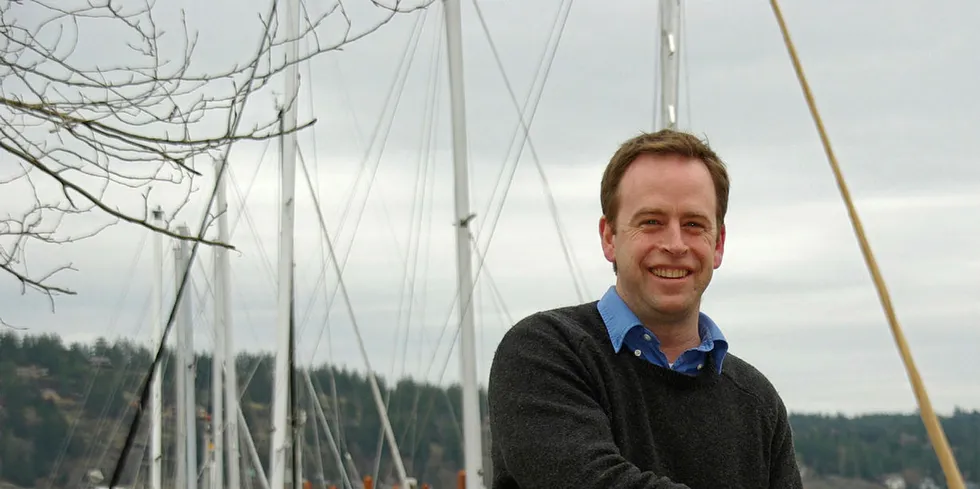 James Gaskill, Managing Director Mowi Canada.