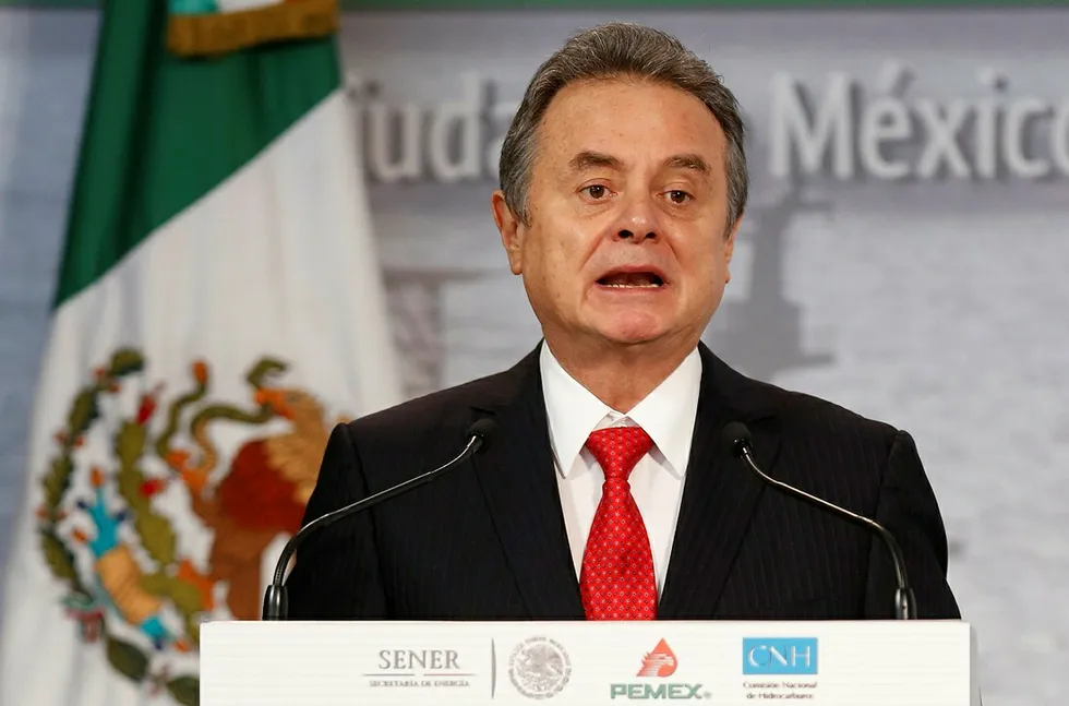 Round 3.2: Energy minister Pedro Joaquin Coldwell leads up Sener, which proposed new bid round Tuesday