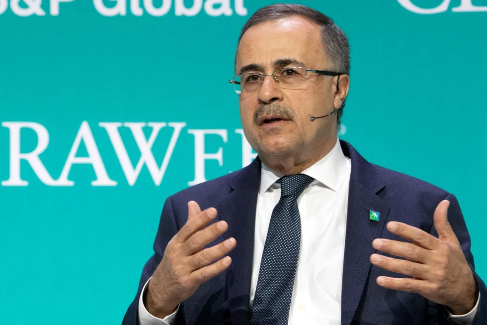 Amin Nasser, chief executive of Saudi Aramco.