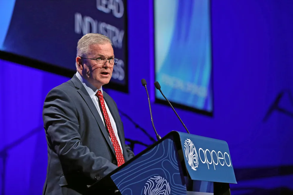 Blue hydrogen study: Santos chief executive Kevin Gallagher sees hydrogen playing a role in the company's pathway to net zero emissions by 2040