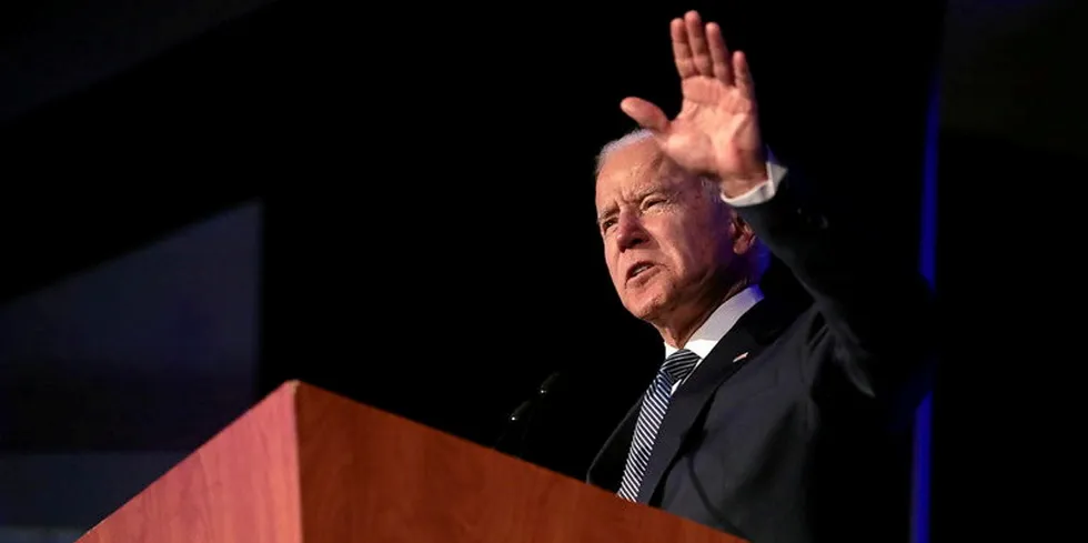 Joe Biden wants 30GW in US waters by 2030.